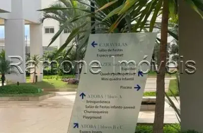 Aluga-se lindo apto de 67m2, 2 dormitórios e 01 suíte, andar alto - condomínio jardins do brasil