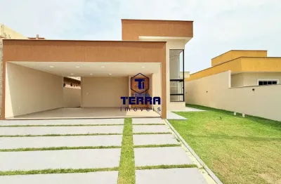 Casa linear com design contemporâneo, condomínio pedra de inoã.