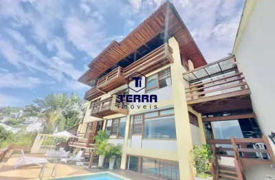 Casa espetacular no joá, com 4 suítes , elevador e vista eterna pro mar!!!