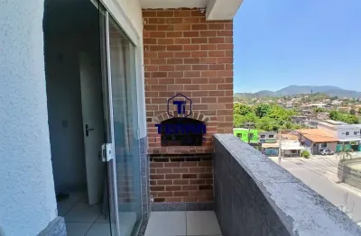 Ótimo apartamento com 2 quartos, uma suíte e varanda gourmet com churrasqueira.