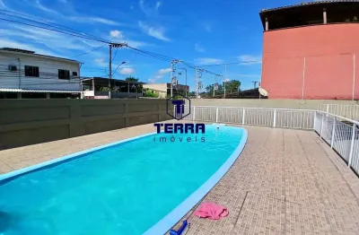 Ótimo apartamento em maria paula, com 2 quartos e quintal privativo.