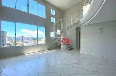 Cobertura com 3 dormitórios à venda, 210 m² - jardim aquarius - são josé dos campos/sp