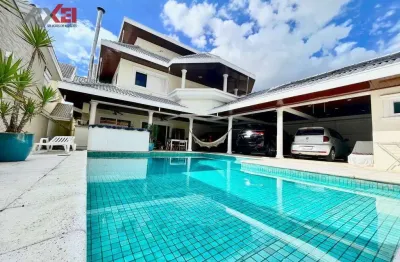Casa com 5 dormitórios à venda, 568 m² - condomínio sunset park - são josé dos campos/sp