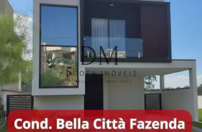 Casa mobiliada no condomínio bella citta fazenda rodeio