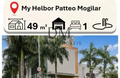 Apartamento com 1 quarto para alugar na Avenida Prefeito Carlos Ferreira Lopes, 635, Vila Mogilar, Mogi das Cruzes