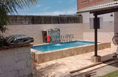 Casa térrea 2 domitórios jardim , piscina e área gourmet – mobiliada
