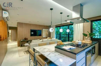 Apartamento com 3 dormitórios à venda, 45 m² por r$ 1.850.000,00 - setor marista - goiânia/go