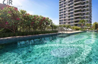 Apartamento com 2 dormitórios à venda, 80 m² - vista para o vaca brava - por r$ 1.200.000 - setor bueno - goiânia/go