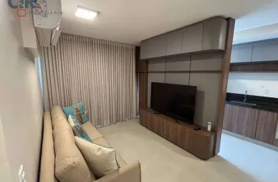Apartamento mobiliado com 2 dormitórios para alugar, 69 m² por r$ 5.300/mês - setor bueno - goiânia/go