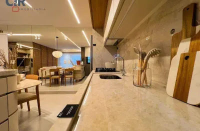 Apartamento com 3 dormitórios à venda, 77 m² por r$ 846.592,00 - setor marista - goiânia/go
