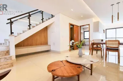 Sobrado com 3 dormitórios à venda, 158 m² por r$ 797.000,00 - cardoso - aparecida de goiânia/go