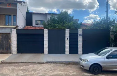 Sobrado com 5 dormitórios à venda, 217 m² por r$ 850.000,00 - residencial porto seguro - goiânia/go