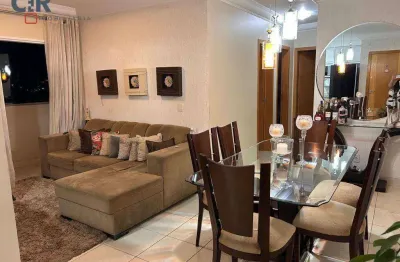 Apartamento com 3 dormitórios à venda, 74 m² por r$ 360.000,00 - conjunto cruzeiro do sul - aparecida de goiânia/go