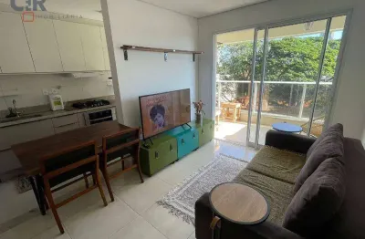 Apartamento com 2 dormitórios mobiliado para alugar, 63 m² por r$ 4.700/mês condomínio incluso - setor bueno - goiânia/go