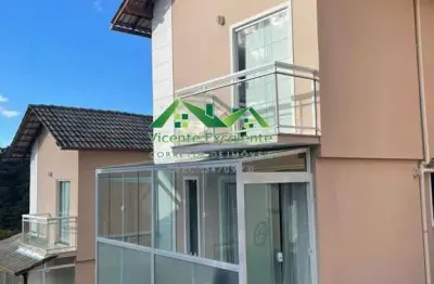 Casa em condomínio para venda em nova friburgo, mirante real, 2 dormitórios, 2 banheiros, 1 vaga