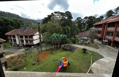 Apartamento para venda em nova friburgo, cascatinha, 3 dormitórios, 3 suítes, 4 banheiros, 2 vagas