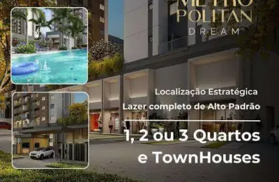 Metropolitan dream 1, 2 e 3 quartos no centro metropolitano, barra, rj