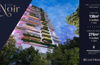 Apartamento com 4 dormitórios à venda, 138 m² por r$ 1.656.000,00 - batista campos - belém/pa