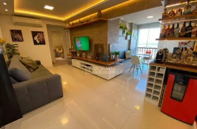 Apartamento com 2 dormitórios à venda, 72 m² por r$ 650.000 - cremação - belém/pa