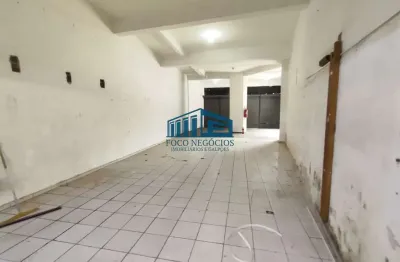 Salão comercial para alugar no bairro piraporinha - diadema/sp