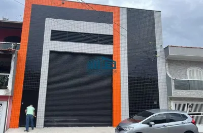 Pavilhão/Galpão para alugar no bairro Jardim Sônia Maria - Mauá/SP