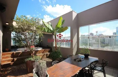 Cobertura com 3 quartos para alugar na Alameda do Ingá, 635, Vila da Serra, Nova Lima