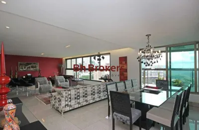 Apartamento 4 suítes mobiliado para aluguel no bairro vila da serra