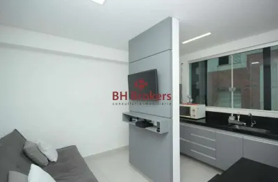 Apartamento mobiliado 1 quarto para locação no bairro savassi