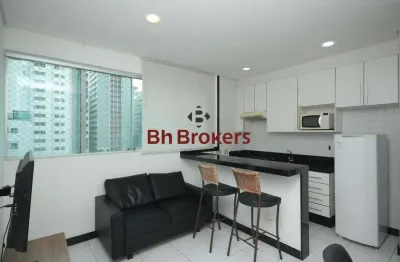 Apartamento com 1 quarto para alugar na Rua Bernardo Guimarães, 2222, Lourdes, Belo Horizonte