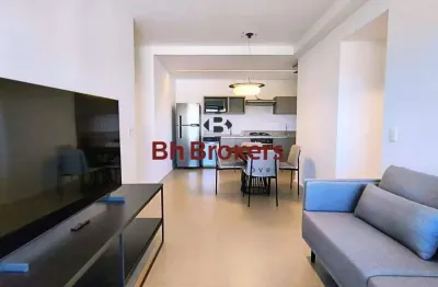 Apartamento mobiliado de 2 quartos para locação no vila da serra