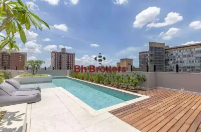 Apartamento mobiliado de 1 quarto para locação no bairro santo agostinho