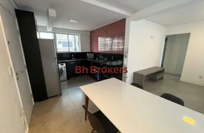 Apartamento mobiliado de 80 m² com 2 quartos (1 suíte) no vila paris, centro-sul, bh