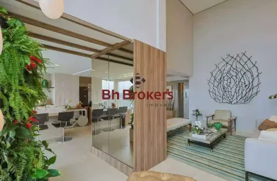 Apartamento mobiliado no vila da serra, nova lima – 2 suítes, 220 m², lazer completo