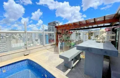 Cobertura com 4 quartos para alugar na Rua Piauí, 1340, Funcionários, Belo Horizonte