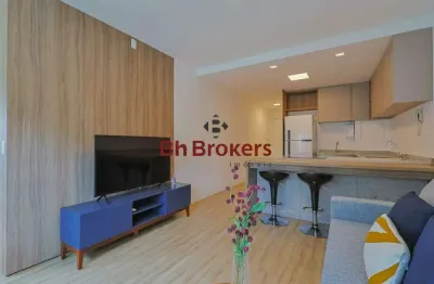 Apartamento de 1 quarto mobiliado para aluguel no bairro savassi