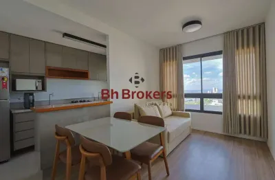 Apartamento mobiliado 1 quarto para aluguel no bairro vila da serra