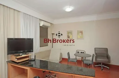 Flat com 1 quarto para alugar na Rua Bernardo Guimarães, 2032, Lourdes, Belo Horizonte