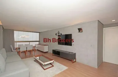 Apartamento mobiliado para locação 2 quartos, 2 vagas, no vila da serra