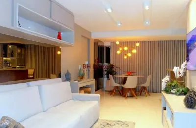 Apartamento mobiliado com 1 quarto para locação no vila da serra.