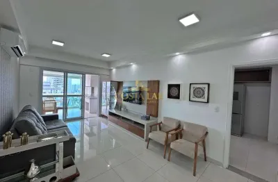 Apartamento alto padrão com 3 suítes, 2 vagas - aparecida em santos - locação!