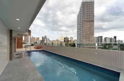 Apartamento novo à venda na guilhermina - praia grande, com 2 quartos, 2 vagas!
