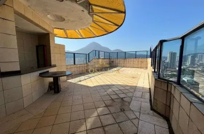 Cobertura para venda 3 dormitórios 167m2 no canto do forte em praia grande - sp