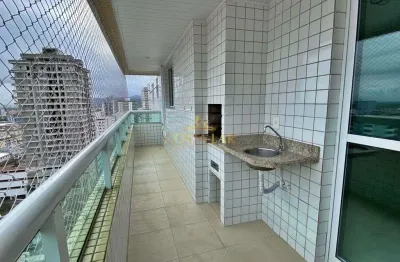 Apartamento na guilhermina em praia grande, 2 quartos, 80m² úteis. visite!