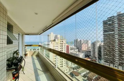 Apartamento 3 dormitórios 115m2,  com lazer, bairro tupi em praia grande - sp