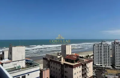 Apartamento novo, 2 suítes, vista panorâmica para o mar na tupi – praia grande