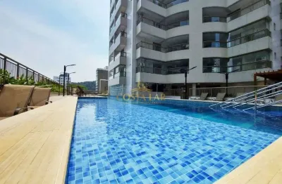 Apartamento alto padrão com 2 quartos, 2 vagas no canto do forte - praia grande