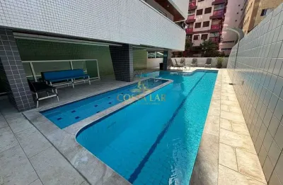Apartamento novo, 2 suítes na vila tupi - praia grande - parcelamento direto!
