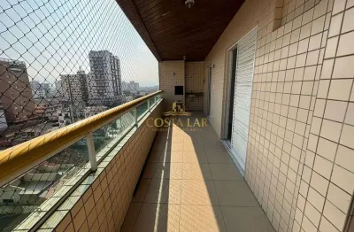 Apartamento 2 quartos, vista mar, 1 vaga para locação na guilhermina - pg