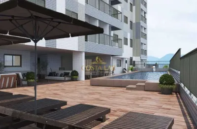Apartamento à venda, 2 quartos, 72m² úteis no forte - praia grande - visite!