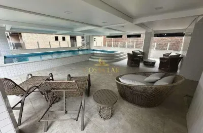 Apartamento à venda 2 dormitórios 71m2 ,com lazer, caiçara em praia grande - sp